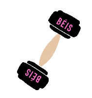 Work Out Gym Sticker by Beis