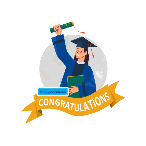 Graduation Graduate Sticker by gabung_binus