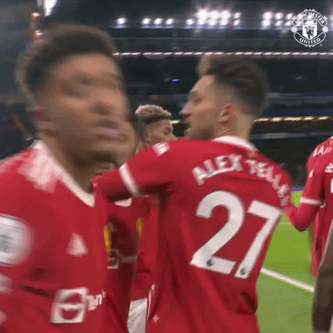 Happy Come On GIF by Manchester United