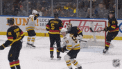 Happy Boston Bruins GIF by NHL