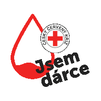 Blood Donor Sticker by Czech Red Cross
