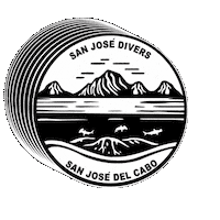Sanjosedivers shark diving sharks scuba Sticker
