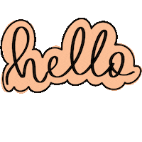 Hello Sticker