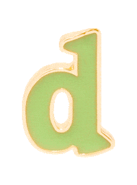 D Sticker by Frasier Sterling Jewelry