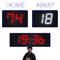 18 Away Sticker