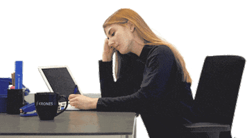 Tired Home Office Sticker by Krones AG