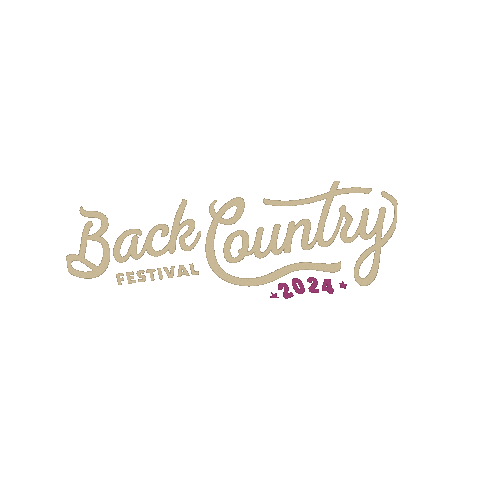 BackCountryFestival music festival bcf backcountry fest backcountry festival Sticker