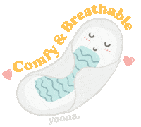 yoonawomen wellness female period ladies Sticker