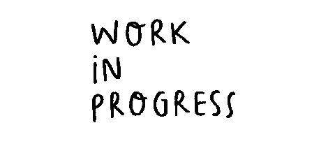 Working Work In Progress Sticker by Oupas!