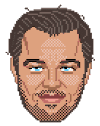 Pixel Hello Sticker by PEEKASSO