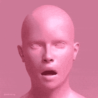Pink Head GIF