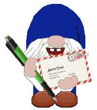 Dear Santa Christmas Sticker