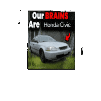 1997HondaCivicLX ek eg civic eg6 Sticker