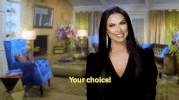 real housewives decision GIF by leeannelocken
