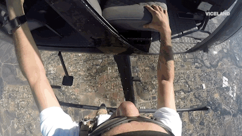 Skydiving Skydive GIF by KING OF THE ROAD