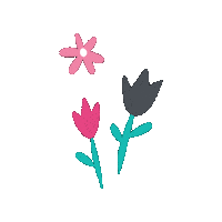 Patternhill flowers patternhill Sticker
