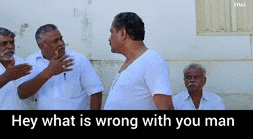 Angry Cringe GIF