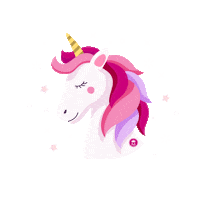 Unicorn Lash Sticker by Misencil