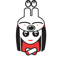 Mask Bunny Sticker