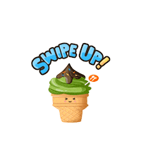 Swipe Up Ice Cream Sticker by Traveloka