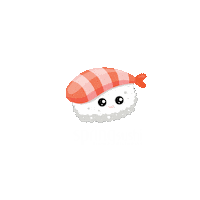 SpringSushi sushi japanese food ebi spring sushi Sticker