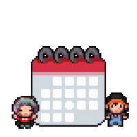 Calendar Daily Challenge Sticker by Codédex