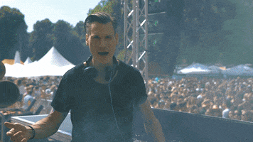 Screamandshout music festival energy scream and shout GIF