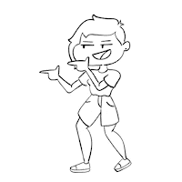 Illustration Drawing Sticker