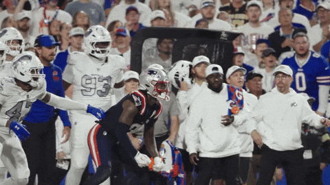 Stefon Diggs Football GIF by New England Patriots