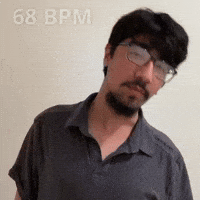 68 bpm