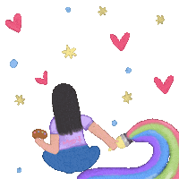 Rainbow Colores Sticker