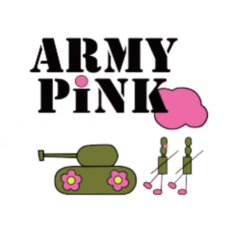 Pink Marching GIF by ArmyPink