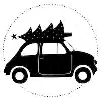 Christmas Illustration Sticker by Zoedt.NL