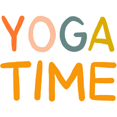 ElodieBougeois yoga asana yoga time yogatime Sticker