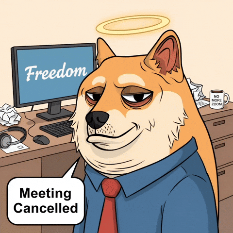 Work From Home Dog GIF by Doge Pound