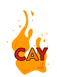 Angry Fire Sticker