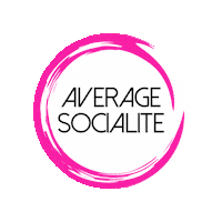 AverageSocialite average socialite averagesocialite Sticker