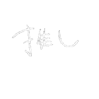 mai1204 love handwritten 推し 白 Sticker