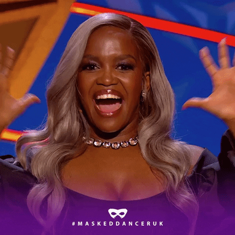 Happy Dance GIF by The Masked Singer UK & The Masked Dancer UK