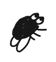 Fly Trash Sticker