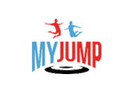 myjump jump jumping trampolin myjump Sticker