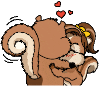 French Kiss Love Sticker by Nutchies Indonesia