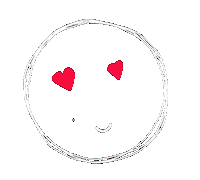 frankiegerrard1234 love heart face eyes Sticker