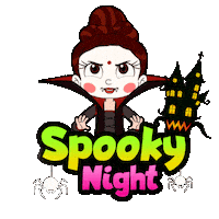 Halloween Ghost Sticker by Chhota Bheem