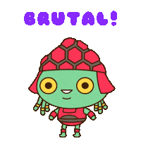 Brutal Sticker by Men In Black: International