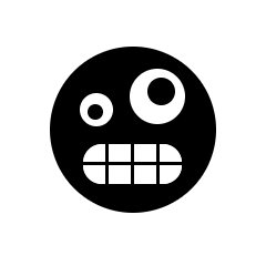 emojitool smile black emoji constructor GIF