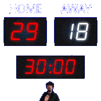 18 Away Sticker