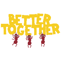 Bettertogether Sticker by TINYCOTTONS