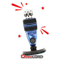 Sapphire Blue Barber Sticker by Omnicord