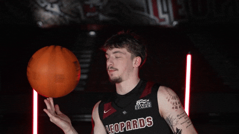 Lafayette Mens Basketball Roll Pards GIF by Lafayette Leopards